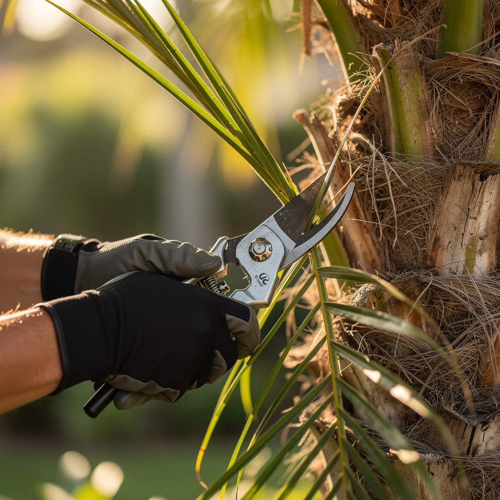 Natural Concept Tree Care expert arborist providing specialized palm tree pruning and care in Santa Barbara