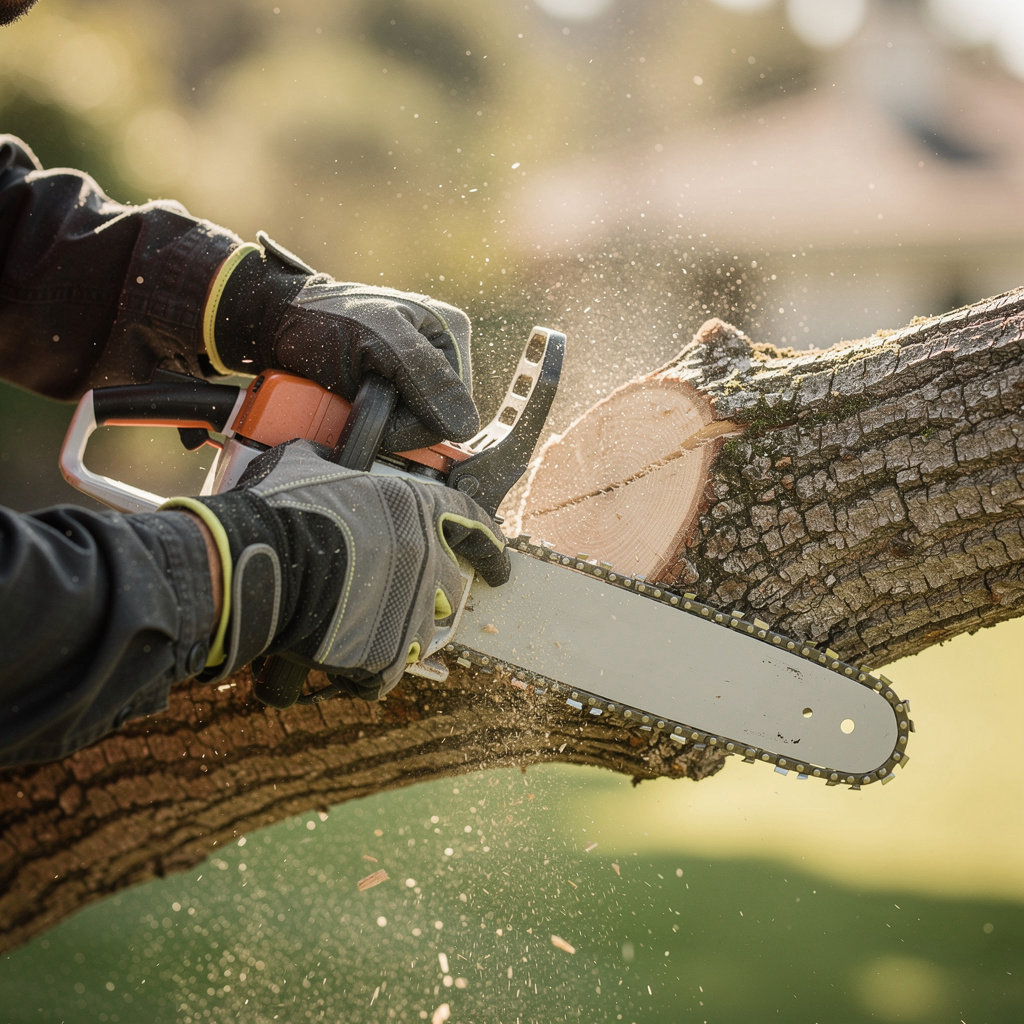 Natural Concept Tree Care performing professional tree removal services in Santa Barbara with safety and efficiency